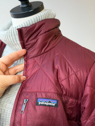 Patagonia Radalie Insulated Parka in Cranberry - discoloration, XSmall