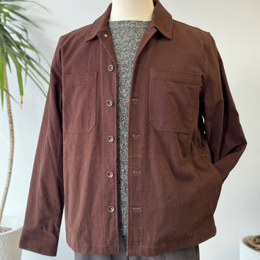 Todd Snyder Chocolate Chamois Flannel Jacket, Men's Medium