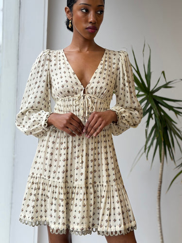 RHODE Rhedyn Floral Dress, 0