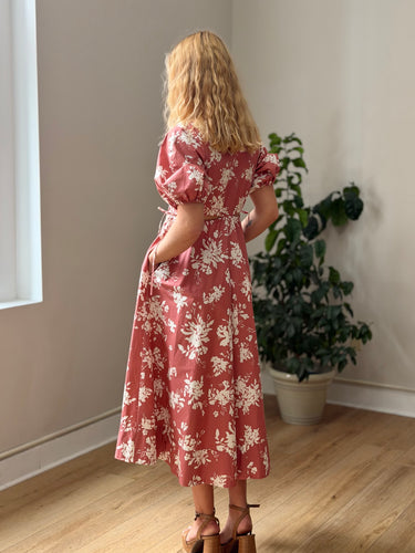 Shona Joy Cali Cut Out Floral Dress, 6