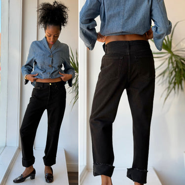 Toteme Classic Cut Black Denim Jeans , 26