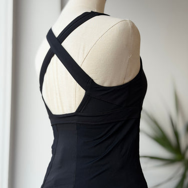 Lululemon Black Built in Bra Tank Top, Small