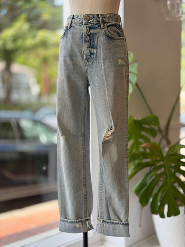 GRLFRND Devon Distressed Jeans, 24