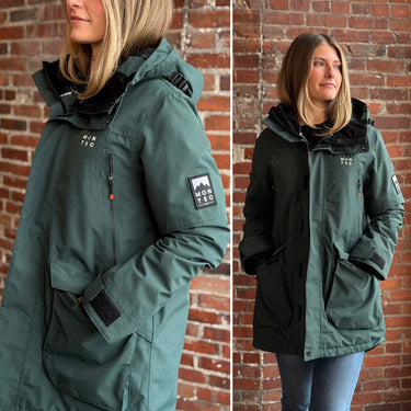 MonTec Green Parka, Men’s Large