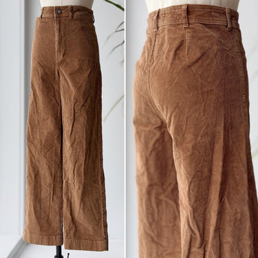 Everlane Camel Corduroy Straight Leg Pants, 6