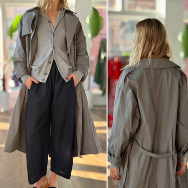 Oak & Fort Trench Coat, Small