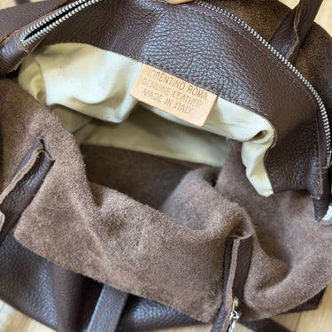 Fiorentino Roma Leather Tote AS IS