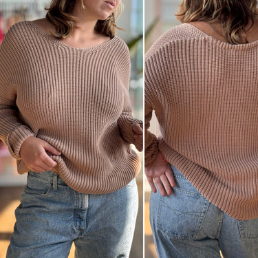 Jenni Kayne Cabin Sweater in Blush, XSmall