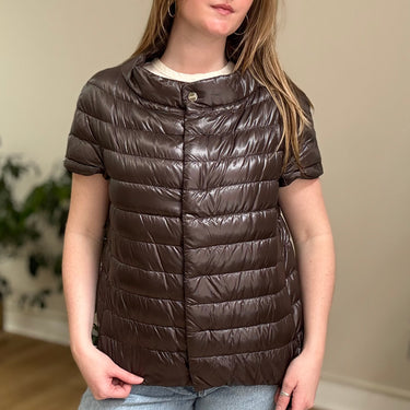 Herno Dark Bark  Emilia Vest, 46