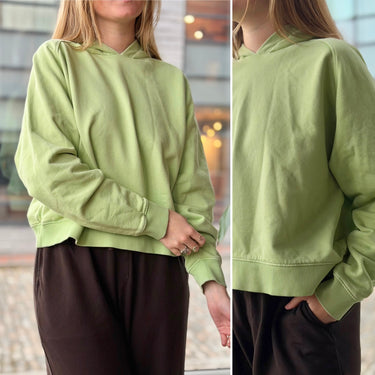 Outdoor Voices Lime Green Sweatshirt, Large
