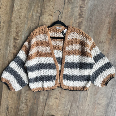 Maiami Knit Open Cardigan , S/M