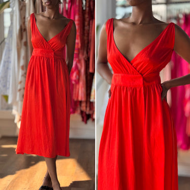 Ciao Lucia Poppy Red Wrap Dress, XSmall