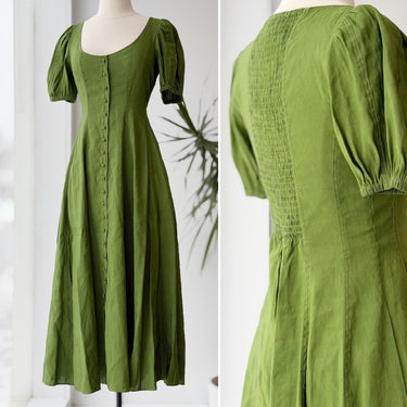 La Ligne Moss Green Francesca Dress, XSmall