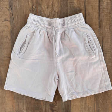 Agolde Lilac Pull On Sweat Shorts, Small