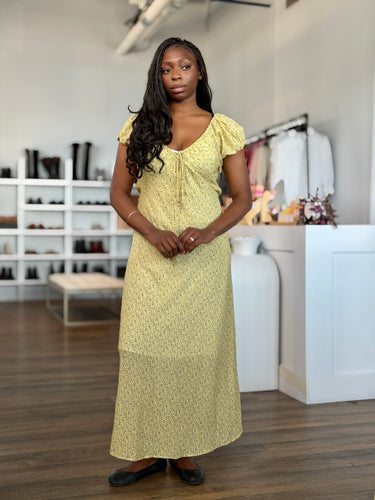 Doen Sofia Dress in Moonflower, Large