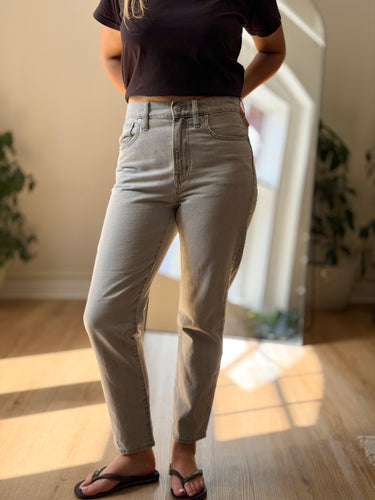 Madewell The Perfect Vintage Jeans in Gray, 27