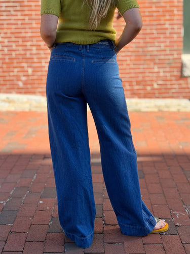 Favorite Daughter Mischa Wide Leg Jeans in Rome, 28
