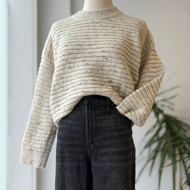 Madewell Donegal Rib Crewneck Sweater, XSmall