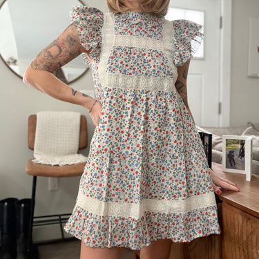 Sea New York Bubbie Ditsy Floral Dress, 4