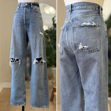 Agolde 90's Jeans with Distressed Knees, 28