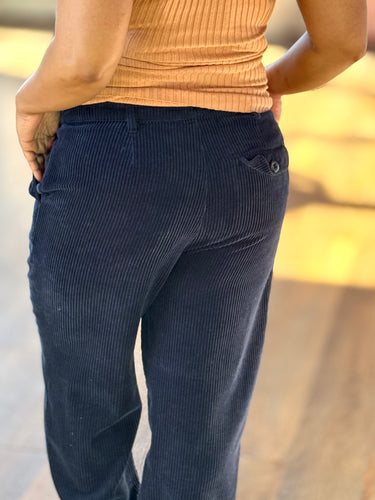Alex Mill NWT Boy Pants in Rugged Corduroy in Dark Navy, 14