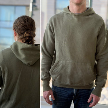 Wearhouse Co Green Hoodie, Men's Large