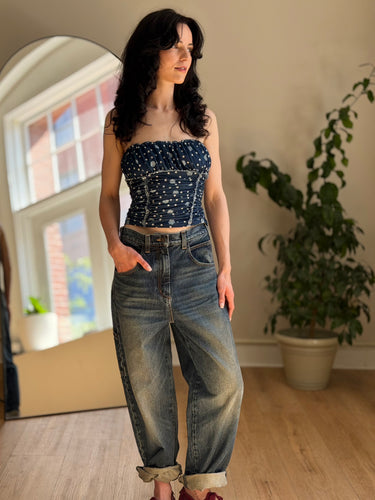 Nili Lotan NWT Aaron Jeans in Simon Wash, 26