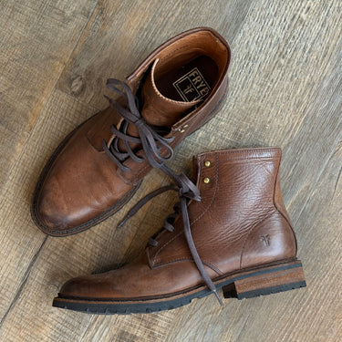 Frye Tyler Flex Lace Up Boots, Men's 9