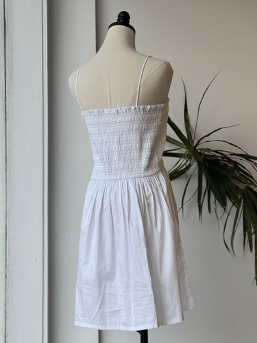Laude The Label NWT Strappy Bodice Mini Dress in White, Large