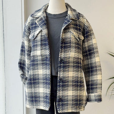 Outerknown Navy & White Woven Jacket, Men's Medium