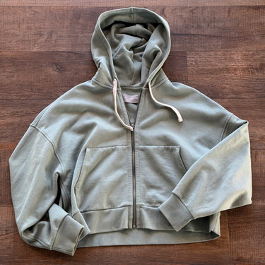 Everlane Sage Full Zip Hoodie as is, Medium
