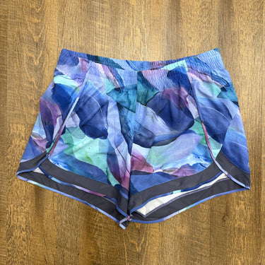 Athleta Watercolor Running Shorts, 1XLarge