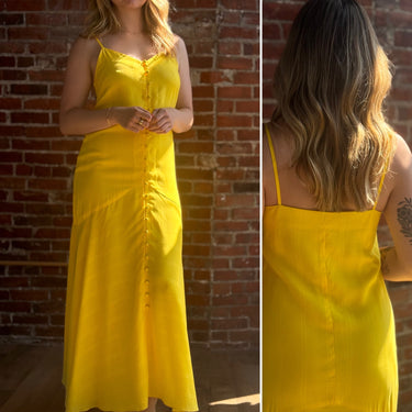 Mara Hoffman Diana Dress in Yellow - gently worn, Small