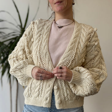 Ulla Johnson NWT Lilo Cardigan in Creme - retail 625, Medium