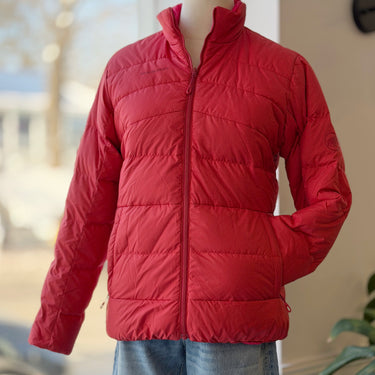 Mammut Red & Pink Reversible Puffer Jacket, Small