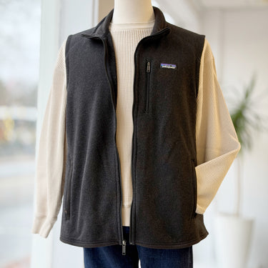 Patagonia Black Better Sweater Vest, Men's XXLarge