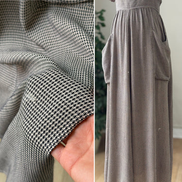 Christy Dawn AS IS Gingham Open Back Apron Dress, Small