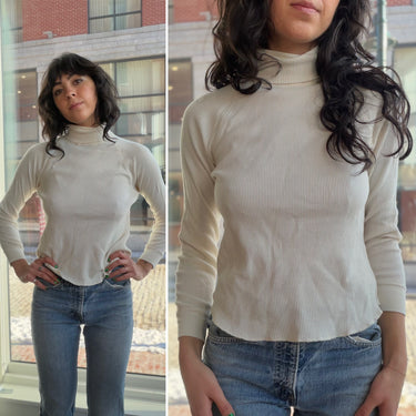 Everlane Waffle Knit Turtleneck, Small