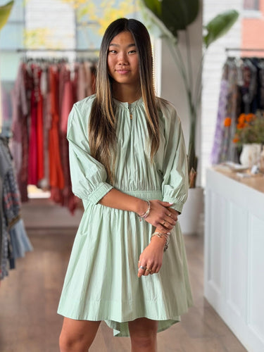 Apiece Apart Cobano Dress in Mint, Medium