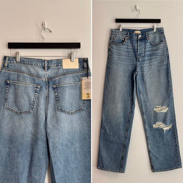Grlfriend NWT Bella Low Rise Boyfriend Jeans, 29