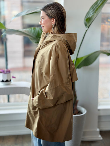 Lululemon Khaki Rain Coat