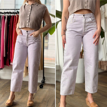 Agolde Lilac Tapered Baggy Jeans, 28