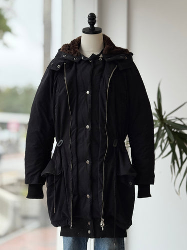Acne Studios AS IS Black Parka, 32/0
