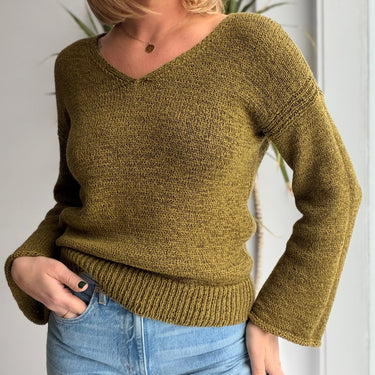 J.Crew Green Knit Sweater, Medium