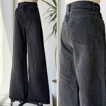 Reformation Carly High Rise Slouchy Wide Leg Jeans in Summit, 28