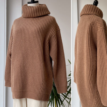 Acne Studios NWT Oversized 100% Wool Heavy Roll Necks Sweater, XXSmall
