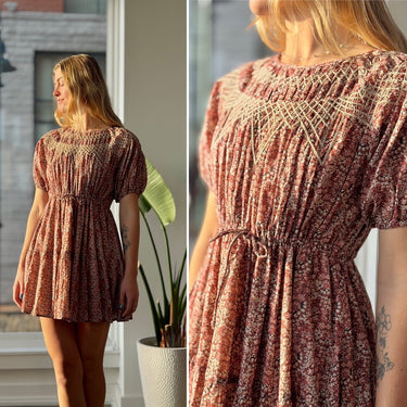 ba&sh Iris Drawstring Dress, Small