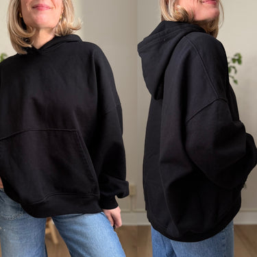 Sebastien Aml Black Hoodie, Medium