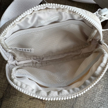 Lululemon Ecru Belt Bag