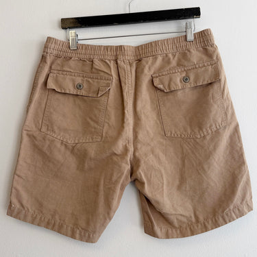 Taylor Stitch Camel Pull On Shorts, Men's Medium